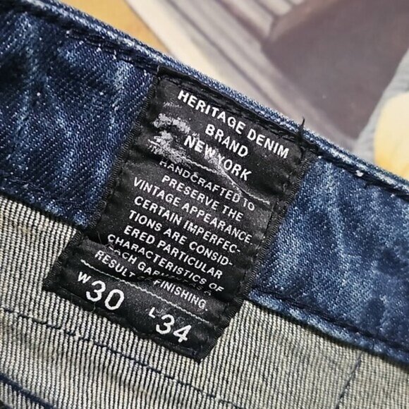 Cult of Individuality New York Rebel Straight Jeans Size 30x34 New - Picture 8 of 13